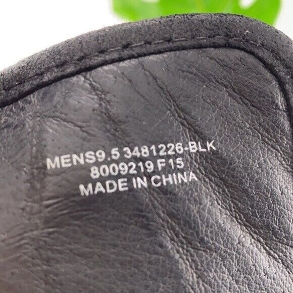 Frye Mens Miller Sneaker Size 9.5 Black Nubuck Casual Lace Up Shoe Low Top - Picture 12 of 12